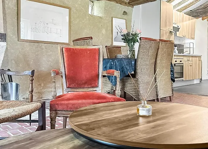 Le Clos Des Ecorcins - Terrasse - Parking Prive Semesterbostad