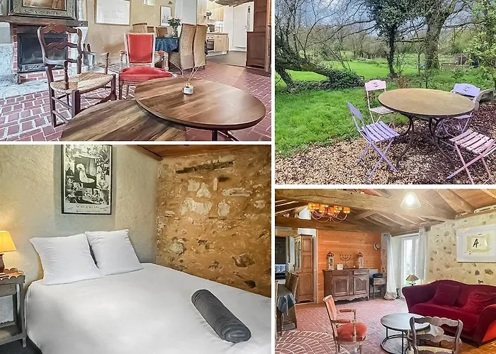 Semesterbostad Le Clos Des Ecorcins - Terrasse - Parking Prive Saint-Amand-sur-Sevre